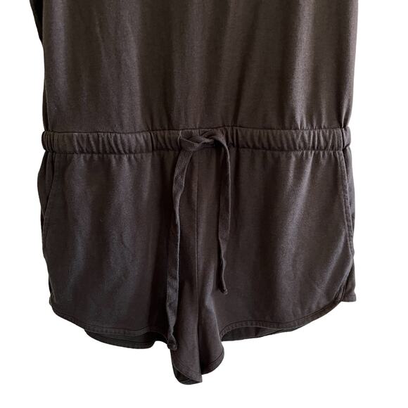 Spiritual Gangster Romper Gray Medium Pockets Drawstring - Picture 5 of 11